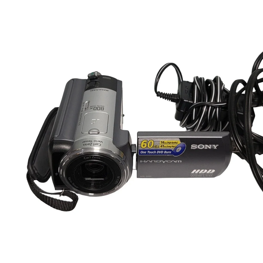 Sony Handycam DCR-SR80 Silver 60 GB Hard Drive Digital Handheld Camera Camcorder